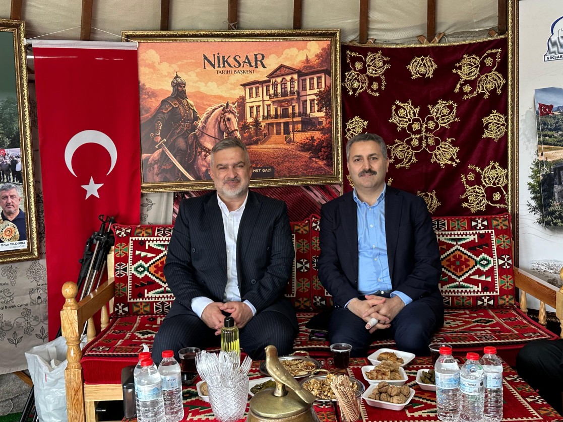8. Etnospor Kültür Festivali kapsamında kurduğumuz Niksar standında misafirlerimizi ağırlamaya devam ediyoruz