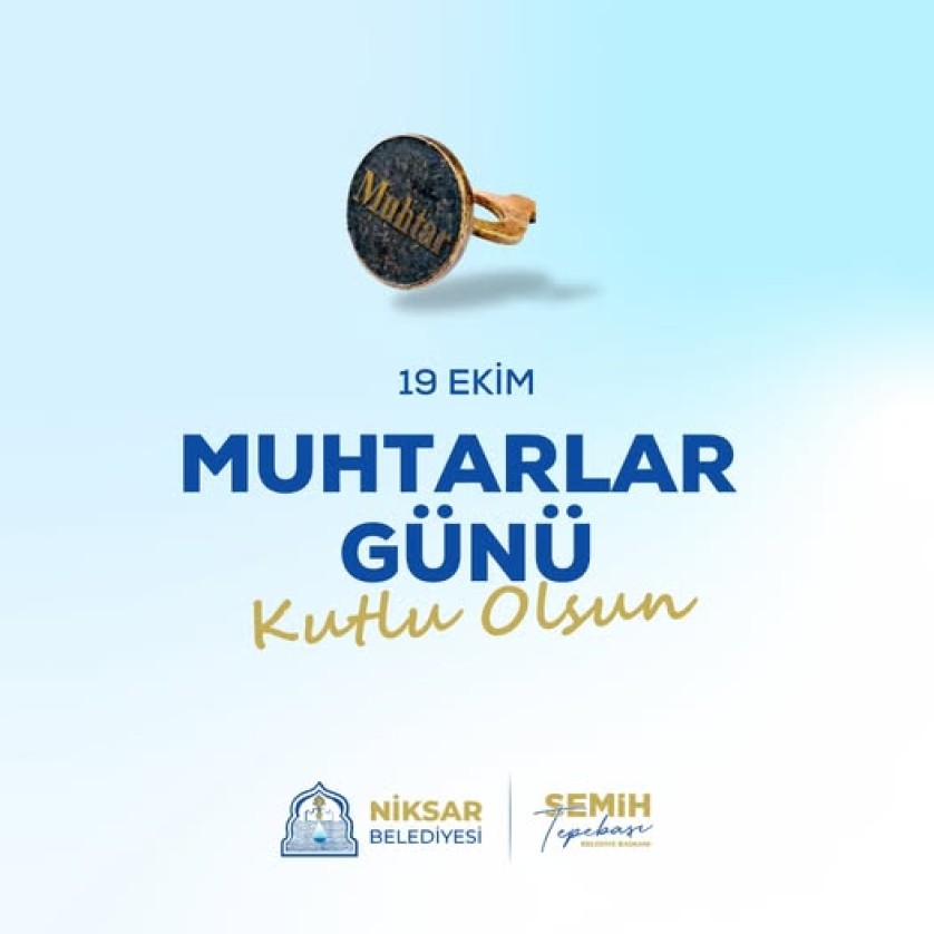 Demokrasimizin temel taşlarından biri olan, devletimiz ile milletimiz arasında güçlü bir gönül köprüsü kuran muhtarlarımız, yerel yönetimlerin en önemli paydaşlarıdır
