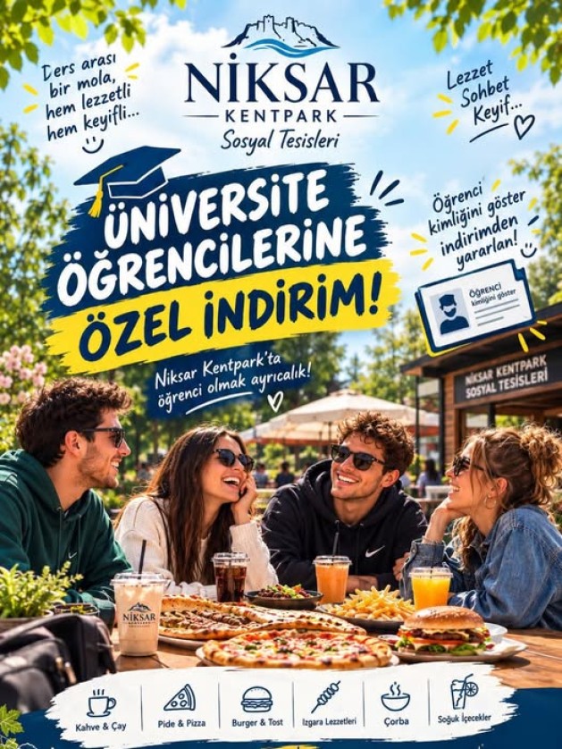 🎓 ÜNİVERSİTELİ GENÇLERE KENTPARK’TAN ÖZEL İNDİRİM! 🎉