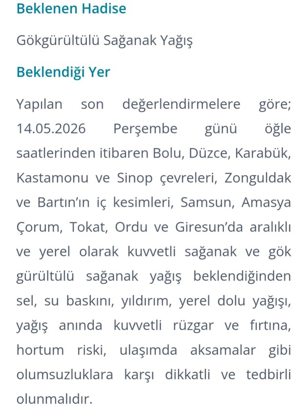 Vatandaşlarımıza önemle duyurulur
